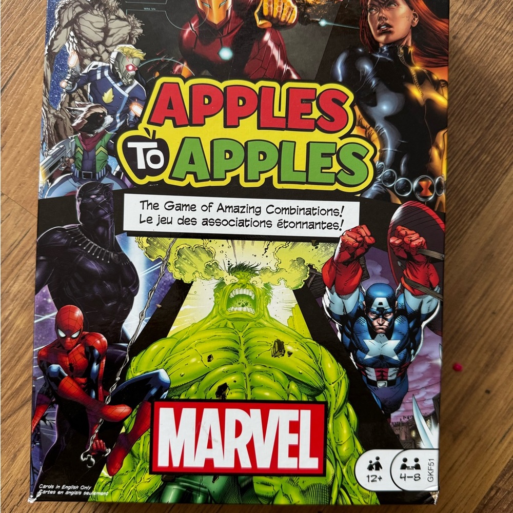 Marvel Apples to Apples Game